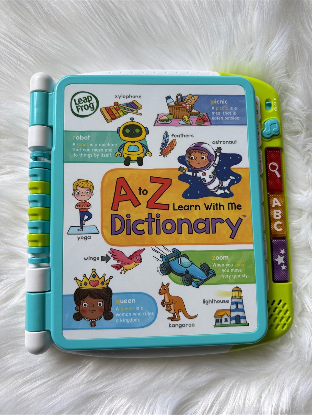 LeapFrog A to Z Learn With Me Dictionary - Blue & Green